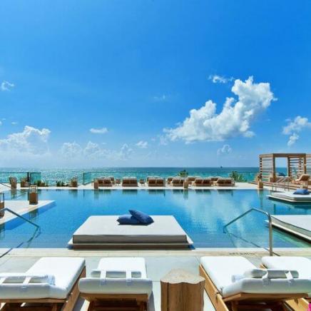Pool at 1 Hotel South Beach